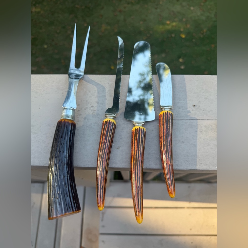 Vintage serving pieces